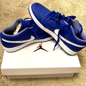 Brand new Womans Jordans, royal blue, size 9